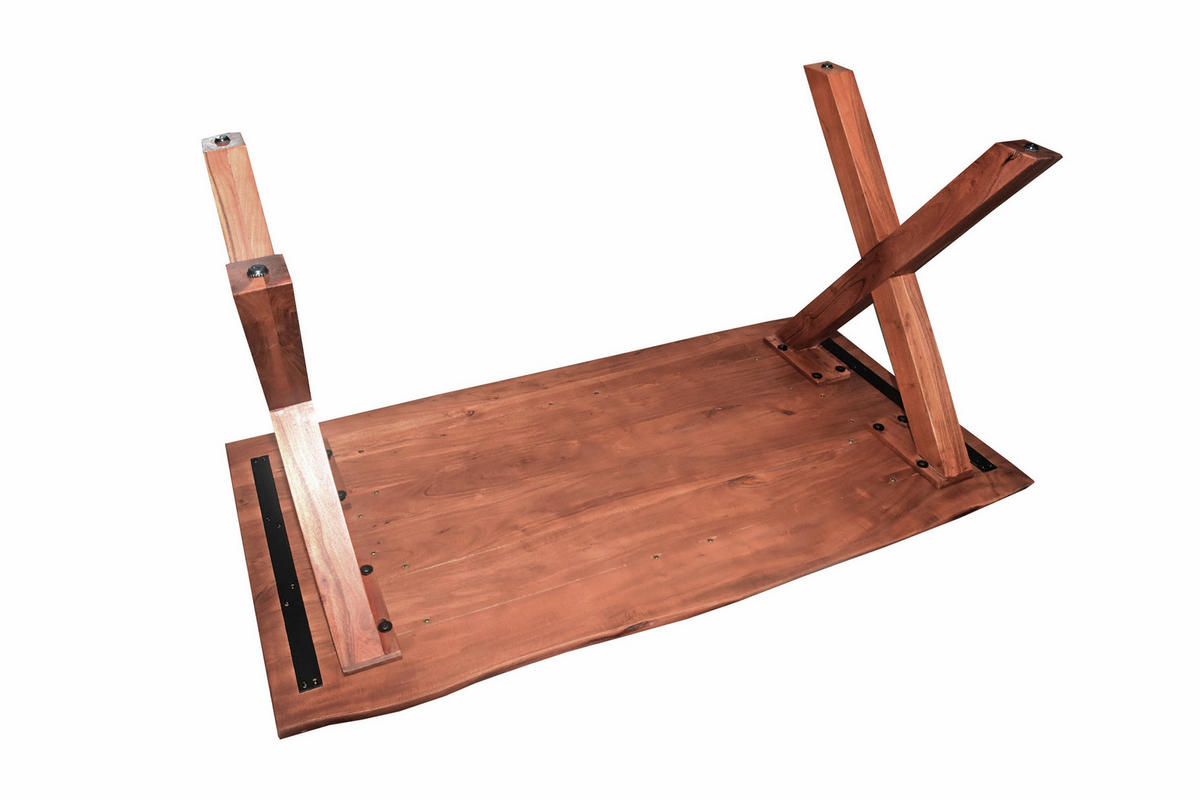 ESSTISCH MURCIA - Braun/Akaziefarben, Holz (80/120/77cm) - SAM
