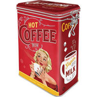 AROMADOSE Say it 50's Hot Coffee Now - Multicolor, Metall (11/17.5/7.5cm) - Nostalgic-Art