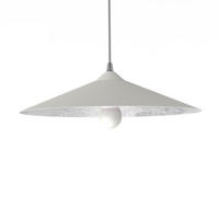 HÄNGELEUCHTE Chapeau - Weiß, Metall (40/40/10cm) - Lumicom