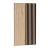 WANDPANEEL CALI C-11 - Eiche Artisan, Holzwerkstoff (80/138/3cm) - Meblini