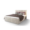 BOXBETT BAHAMA 160x200, mit Matratze H3 und Topper, Monolith 02 - Creme, Holz/Kunststoff (160/200cm) - Bedante