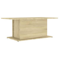COUCHTISCH Sonoma-Eiche 102x55,5x40 cm Holzwerkstoff - Beige, Holzwerkstoff (102/55.5/40cm) - furnicato