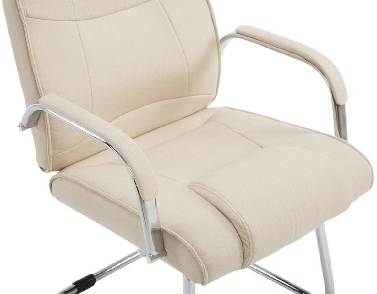 SCHWINGSTUHL 2er Set Stoff creme - Creme, Textil/Metall (60/104/67cm) - CLP