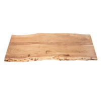 TISCHPLATTE CURT - Beige/Naturfarben, Akazienholz/Holz (60/180/3cm) - SAM