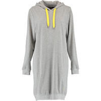 HOODIE DAMEN KAPUZE ACTIVE 820 GRAU-MELANGE-GELB - 75 - Grau, Textil (XSnull) - Cawoe