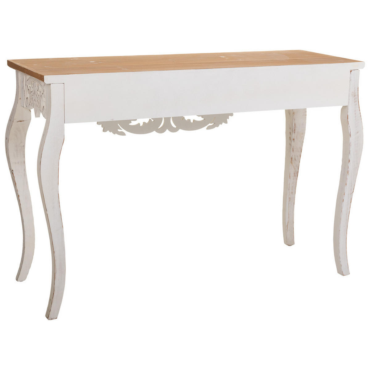 EINGANGSKONSOLE aus Holz 111x40x77 cm - Braun, Holz (40/111/77cm) - Wanderlust