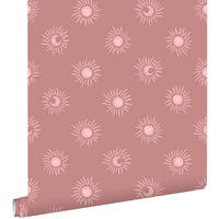 TAPETE Sonnchen 50 x 900 cm - Pink, Papier (50/900cm) - ESTAhome