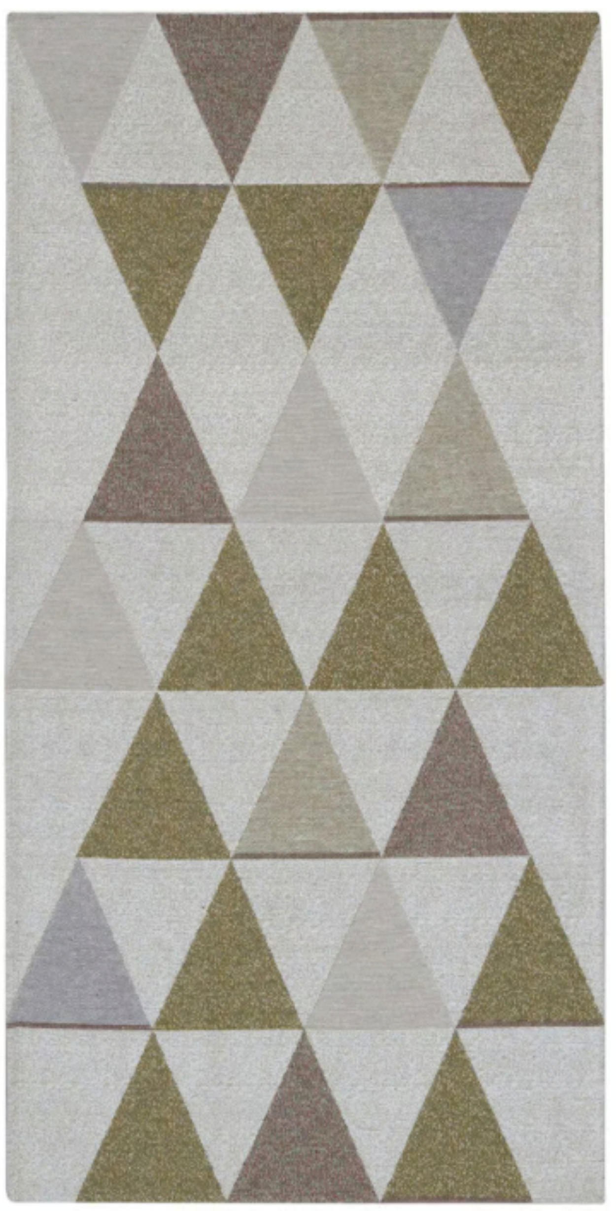 TEPPICH Flur Wolle & Baumwolle ISAAC Grün 60x180 cm - Grün, Naturmaterialien (60/180cm) - Novatrend