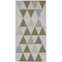 TEPPICH Flur Wolle & Baumwolle ISAAC Grün 60x180 cm - Grün, Naturmaterialien (60/180cm) - Novatrend