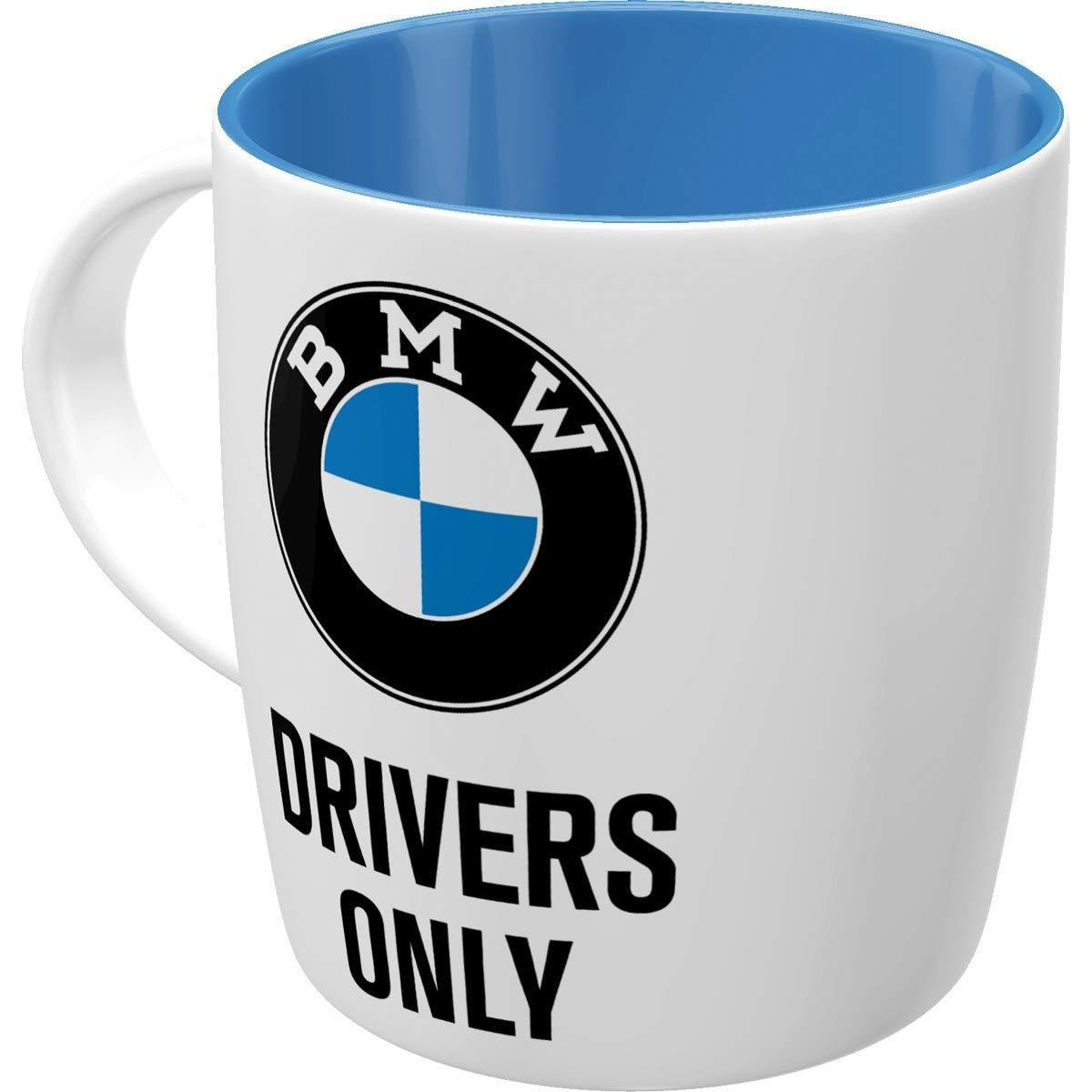 KAFFEETASSE 330 ml BMW Drivers Only - Multicolor, Keramik (0.33L) - Nostalgic-Art