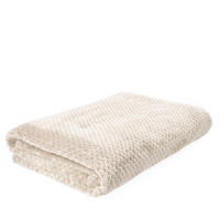DECKE Noah beige 150/200 cm - Beige, Textil (150/200cm) - Homla
