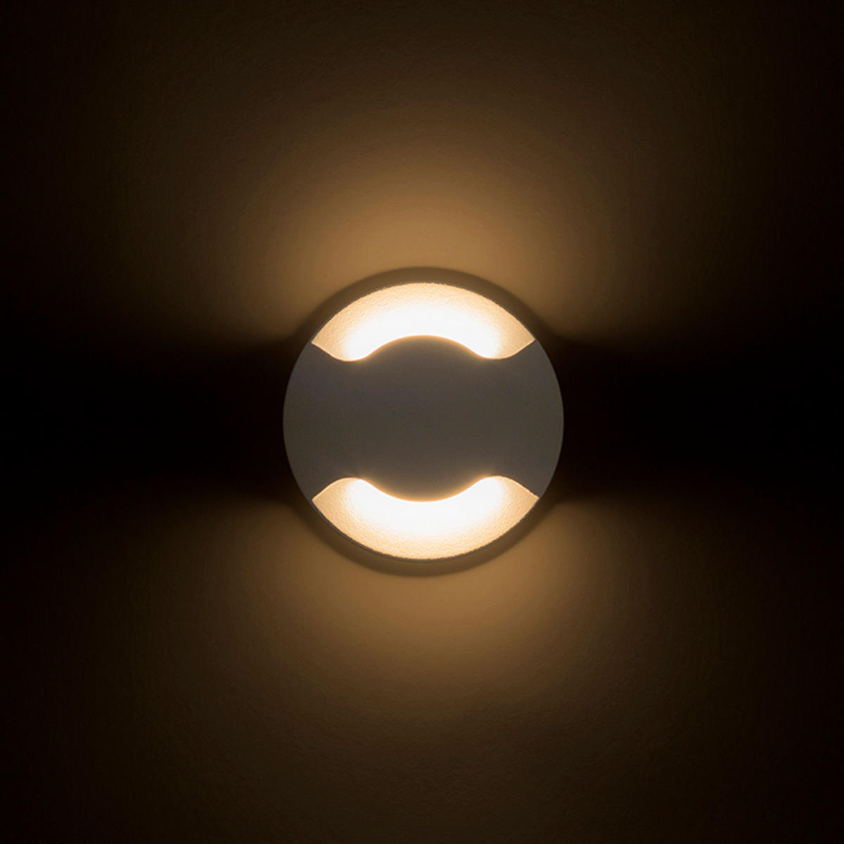 AUSSENLEUCHTE KICK II Weiß 3 W IP54 - Weiß, Metall (5/5/9cm) - Rendl