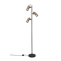 STEHLAMPE TOSH - Schwarz - 23/23/150 cm - Schwarz, Metall (23/23/150cm) - Trio Leuchten