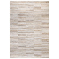 TEPPICH modern Flachgewebe PISO Beige 200 x 300 cm - Beige, Textil (200/300cm) - Novatrend