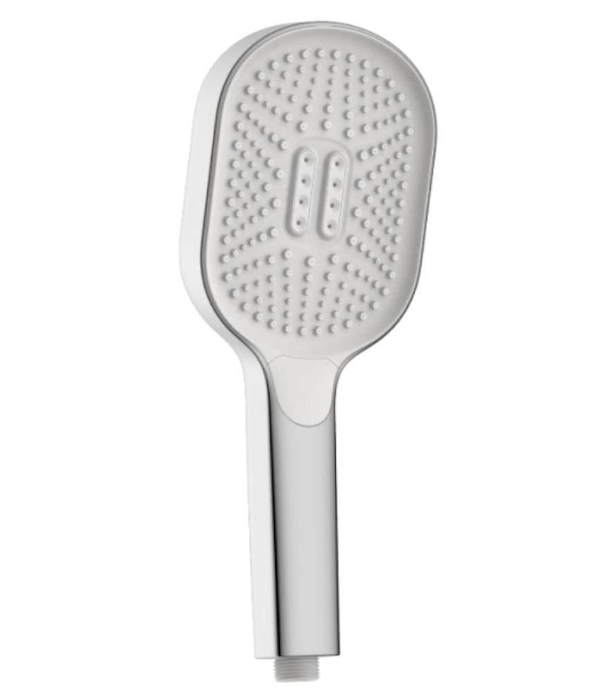 DUSCHKOPF Weiß - Weiß, Kunststoff (11.4cm) - Sanilo