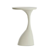 BEISTELLTISCH Macau Weiß 40/33/55 cm - Weiß, Metall (40/33/55cm) - Light & Living