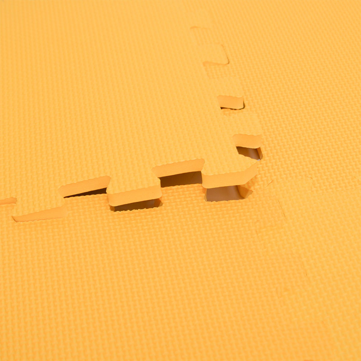 SPIELMATTE ab Null - 180/90/1 cm Puzzlematte Gelb - Gelb, Kunststoff (30/30cm) - Littletom