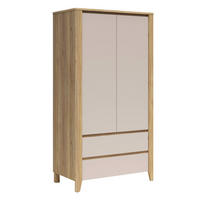 SKŘÍŇ 2DVEŘOVÁ Samara Dřevo - béžová, kompozitní dřevo (106.5/200/56.5cm) - Petits-meubles