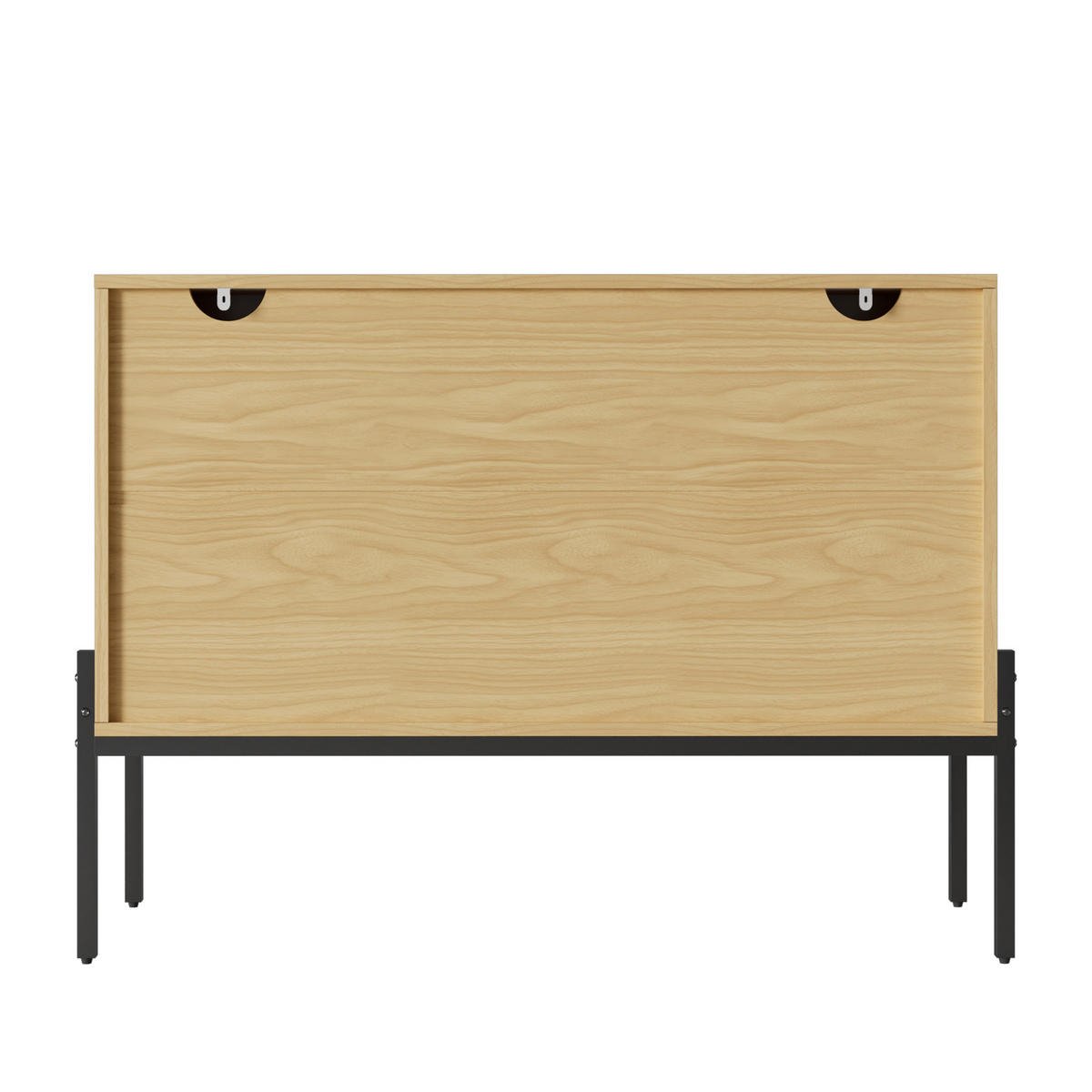 KOMODA 100x40x75 cm Prirodna 2 vrata - prirodne boje, drvni materijal (100/75/40cm) - FLIEKS