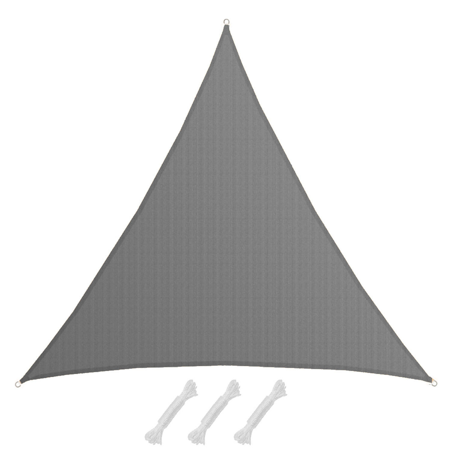 SONNENSEGEL Luftdurchlässig 800 cm Grau - Grau, Kunststoff (800/800cm) - Amanka
