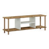LOWBOARD Ærøskøbing - Beige, Holz/Holzwerkstoff (120/43/29cm) - [en.casa]