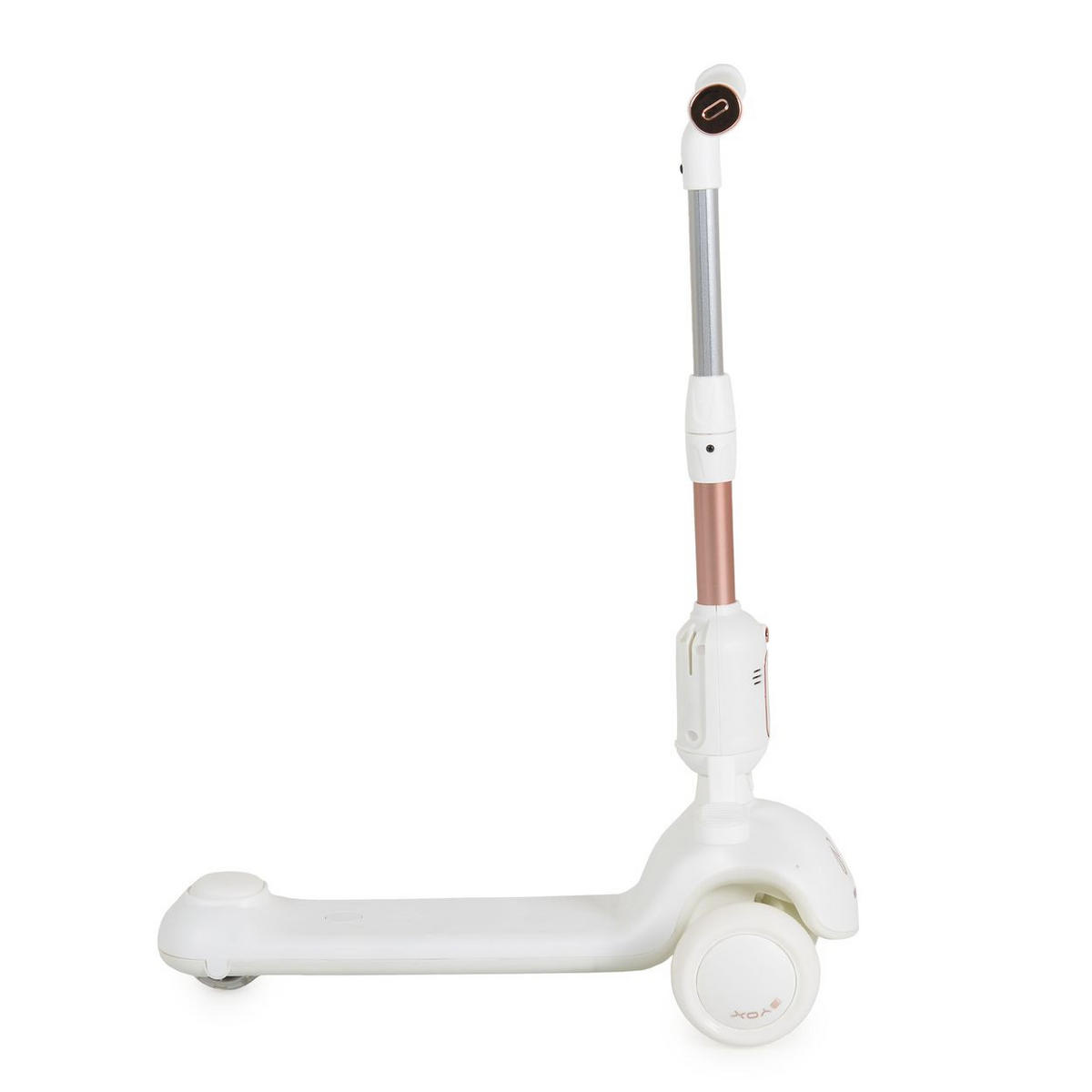 KINDERROLLER Velvet Royal 2 in 1 weiß Laufrad Musik- und Lichteffekte Fußstütze - Weiß, Kunststoff (55/31/60cm)