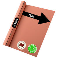 BUTCHER Paper Rolle 40 cm x 28 m, BBQ Kraftpapier für Grillen & Smoken - Braun, Textil (28/44/44cm)