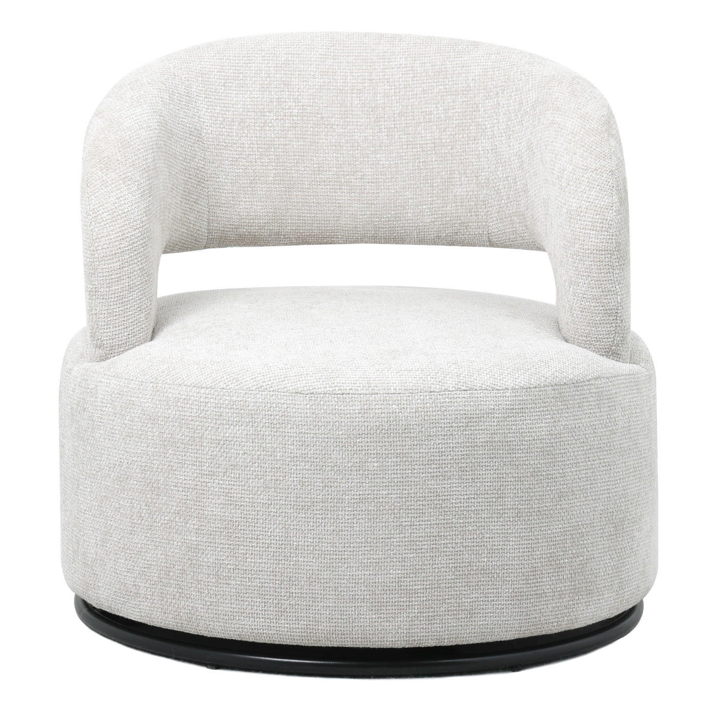 SESSEL drehbar aus Stoff, beige - Beige, Textil (79/77/79cm) - Giga Meubel
