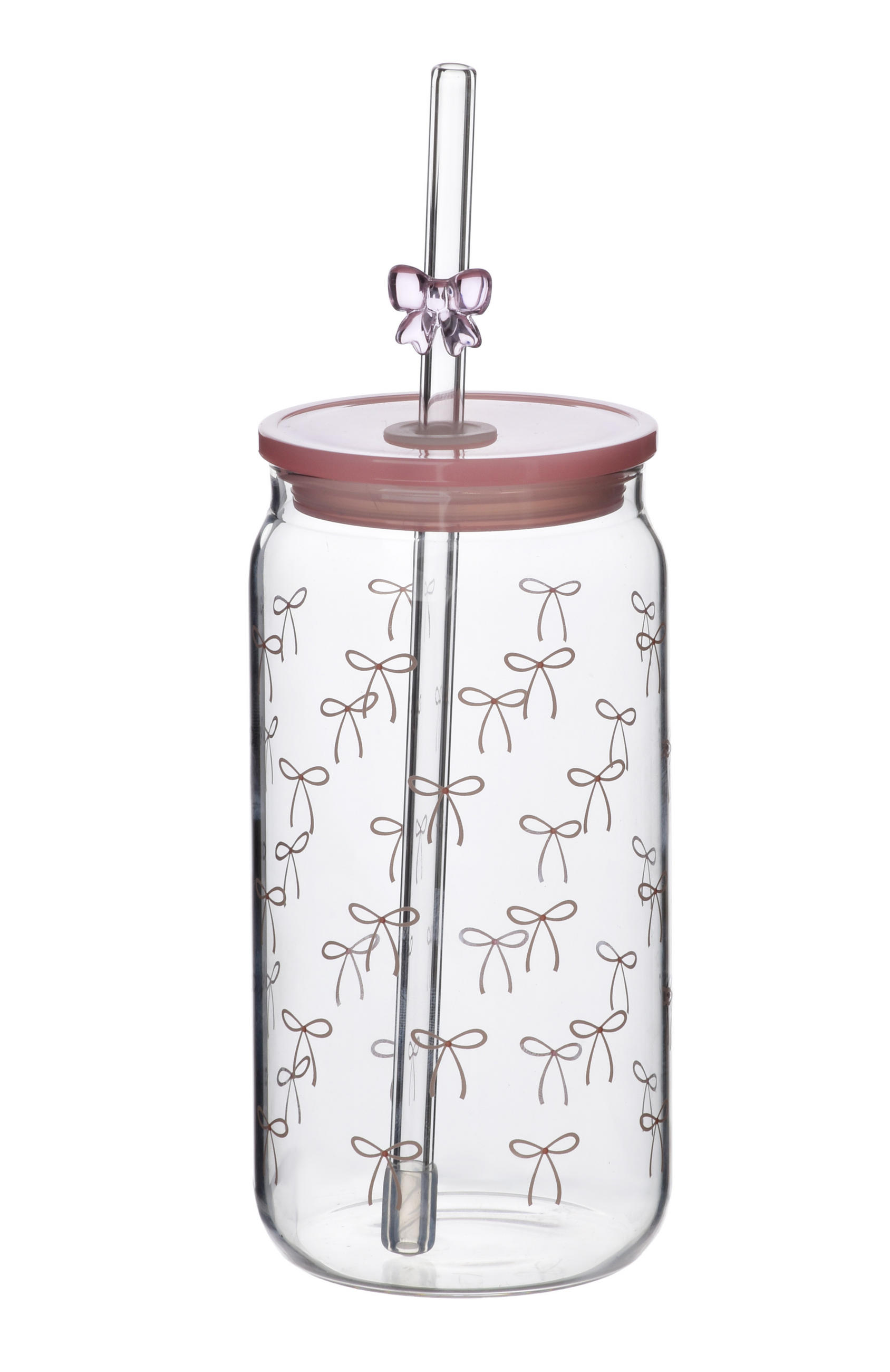 TRINKGLAS Peter Ribbon Transparent 7,5x7,5x15 cm Glas - Transparent, Glas (0.48L) - Mondex