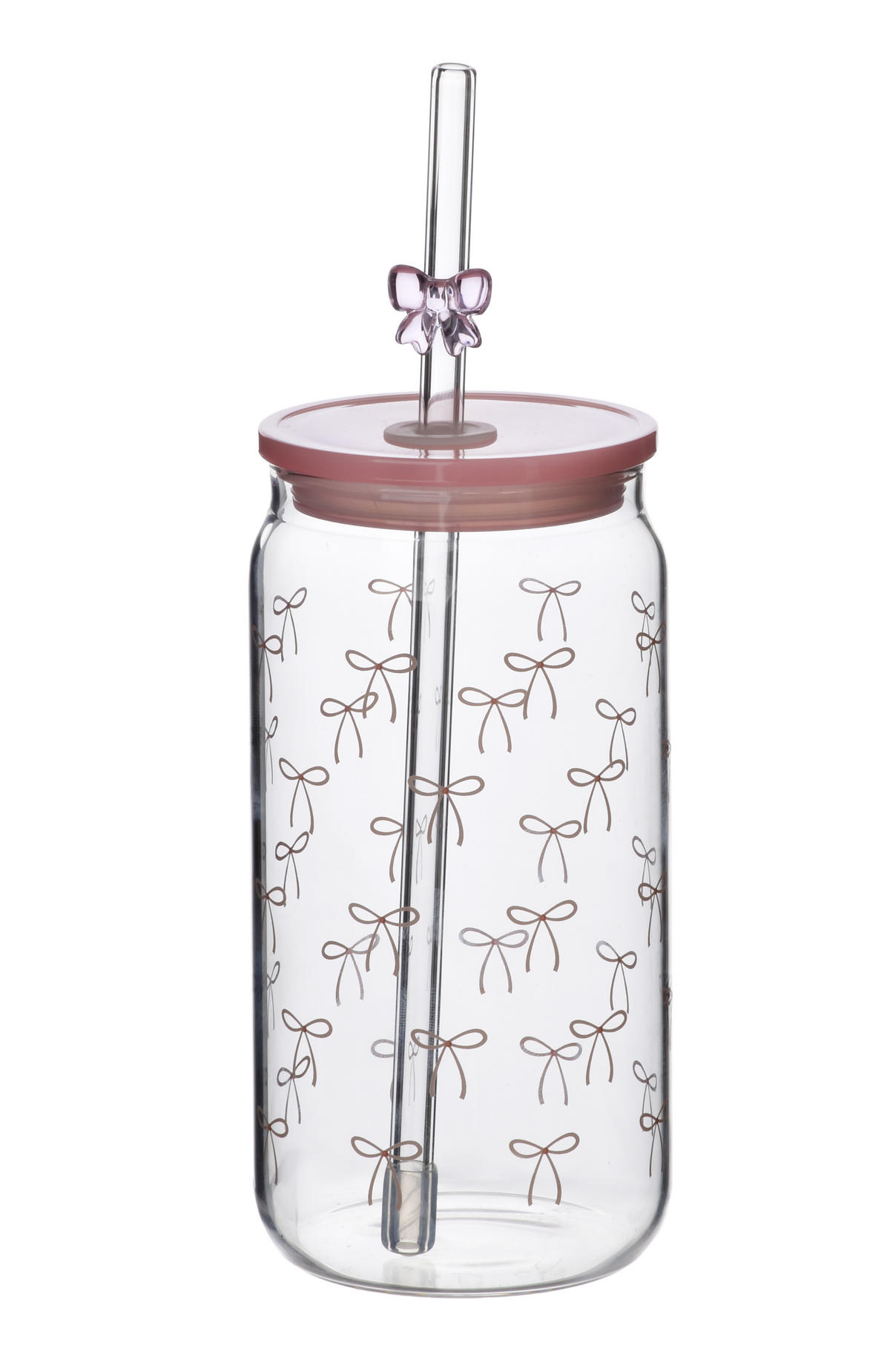 TRINKGLAS Peter Ribbon Transparent 7,5x7,5x15 cm Glas - Transparent, Glas (0.48L) - Mondex