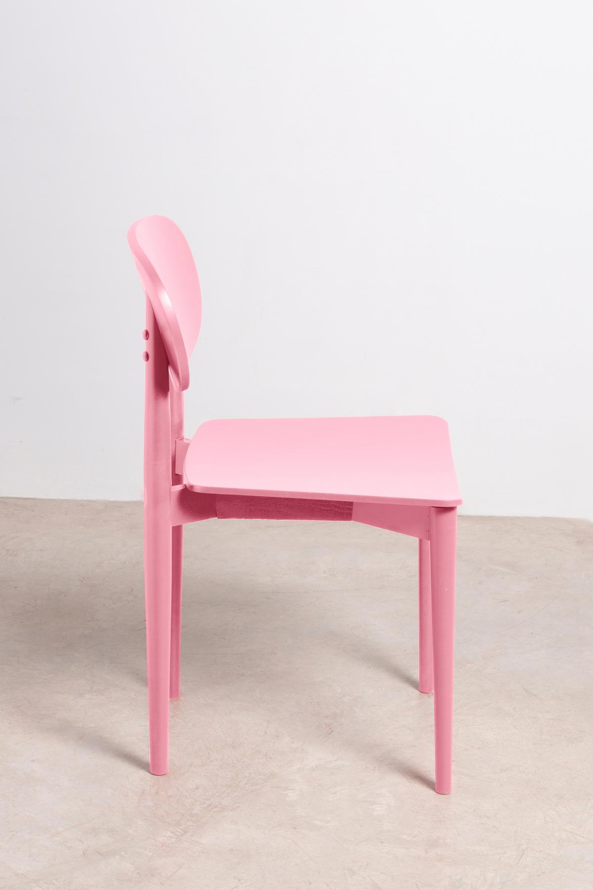 STUHL aus massivem Buchenholz in Rosa SANDRO - Pink, Holz (43/80/50cm) - RNT By Really Nice Things