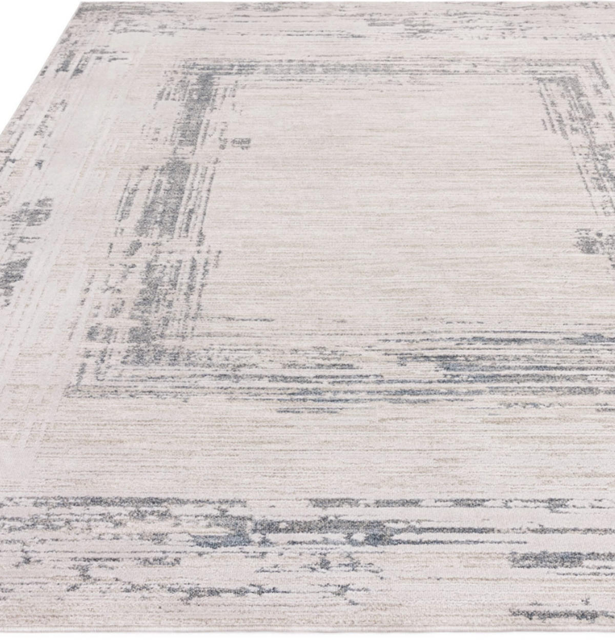 TEPPICH modern Flachgewebe ROMA Blau 200 x 300 cm - Blau, Textil (200/300cm) - Novatrend