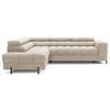 ECKSOFA Ferrucio L - Beige (Aura 18) - Beige, Holzwerkstoff (276/200cm) - Möblo