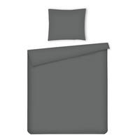 BETTWÄSCHE Micros - Grau, Textil (160/200cm) - home&you