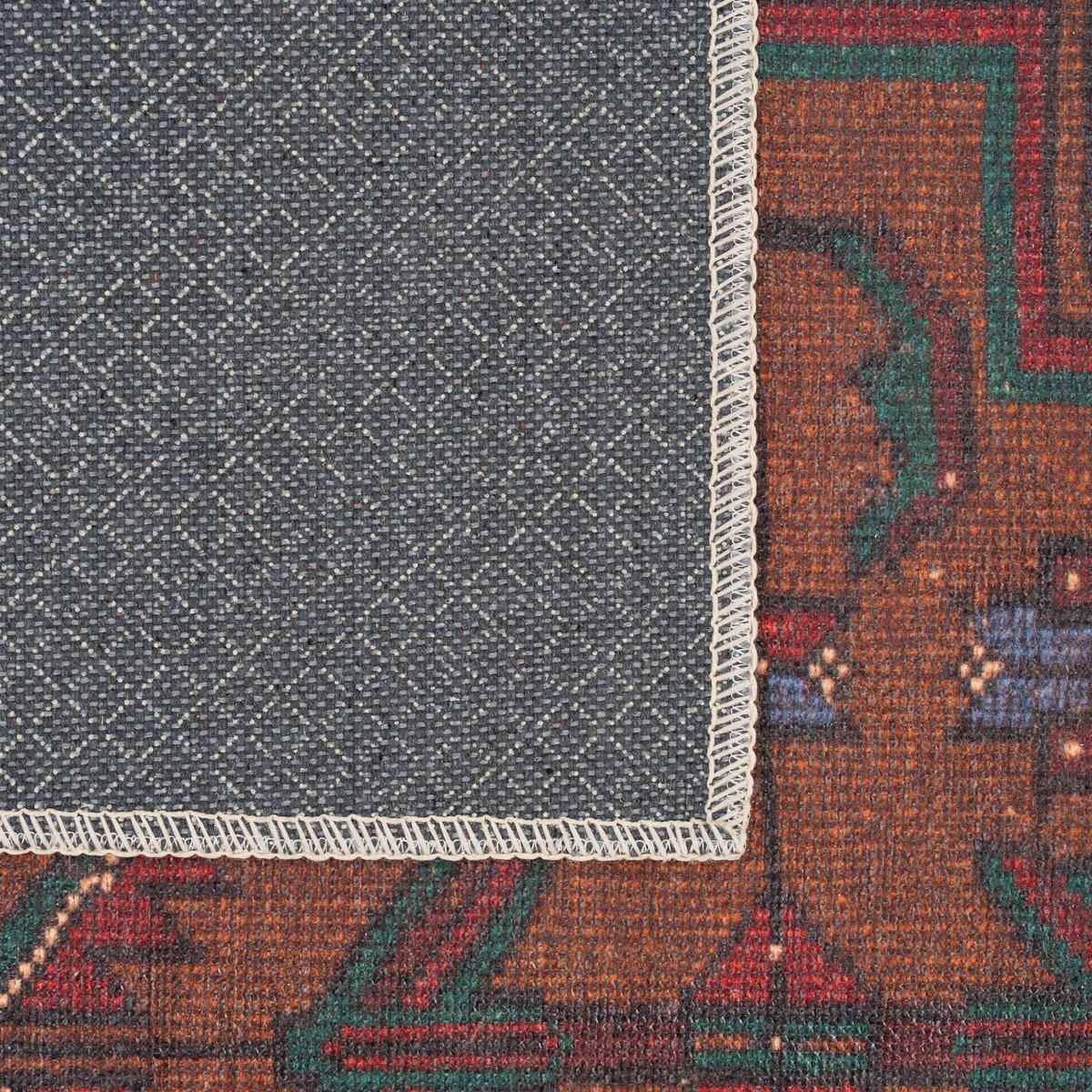 FLACHWEBETEPPICH Caris Multi - Rot, Textil (200/290cm) - Kukoon Rugs