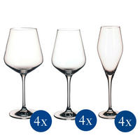 WEIN- UND SEKTGLÄSER La Divina transparent 12er Set - Transparent, Glas - Villeroy & Boch