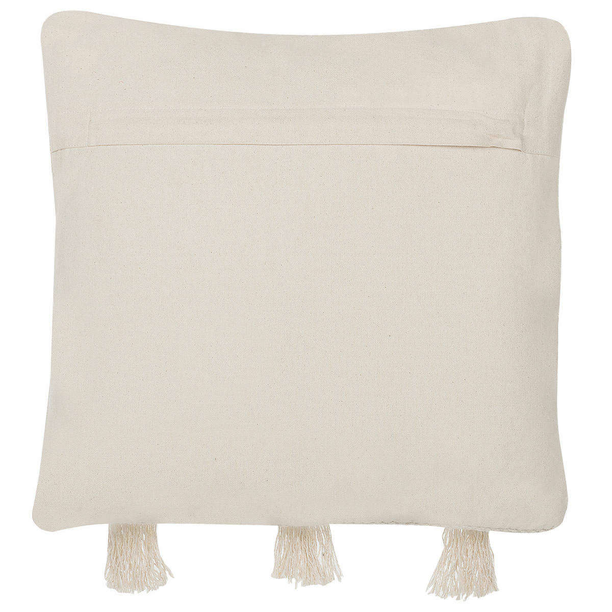 DEKOKISSEN 2er-Set Hellbeige 45/45 cm Thondi - Beige, Naturmaterialien/Textil (45/45cm) - Beliani