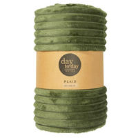 FLANELLDECKE 160/130 cm - Grün, Textil (160/130cm) - Home Styling Collection