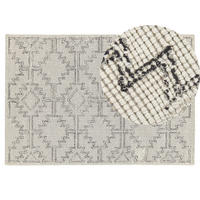 TEPPICH geflochten Urla 200/140 cm - Beige, Textil (140/200cm) - Beliani