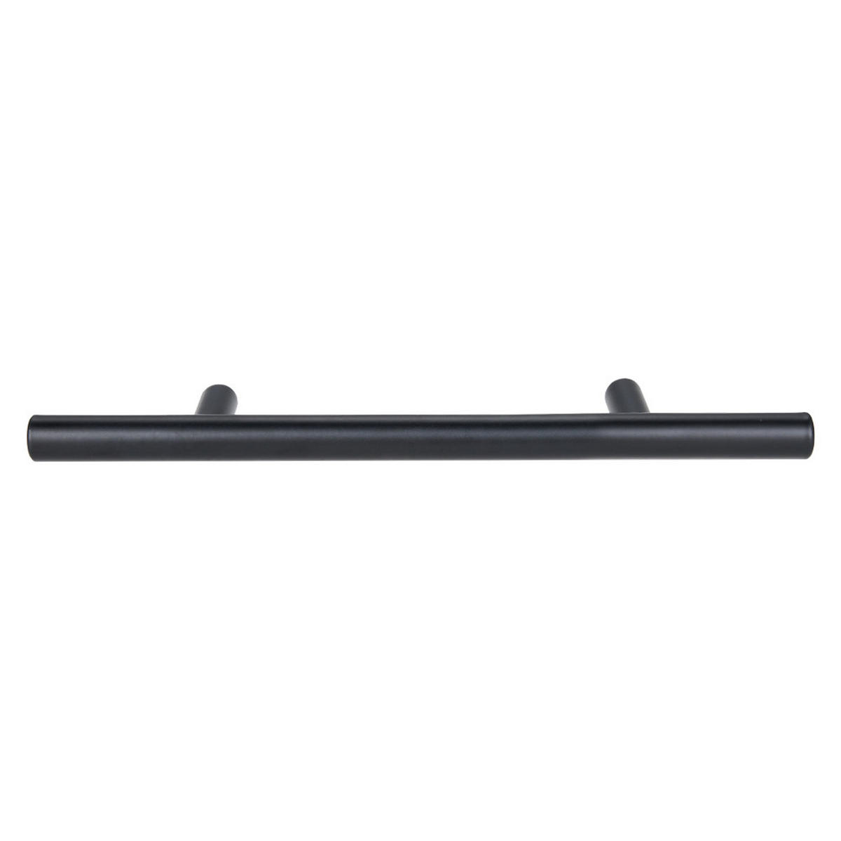 MÖBELGRIFFE 10er-Set aus rostfreiem Edelstahl Schwarz Vielseitig einsetzbar Einfache Montage Angenehme Haptik Pflegeleicht 200 mm - Schwarz, Metall (20/1/12.8cm) - Livingandhome