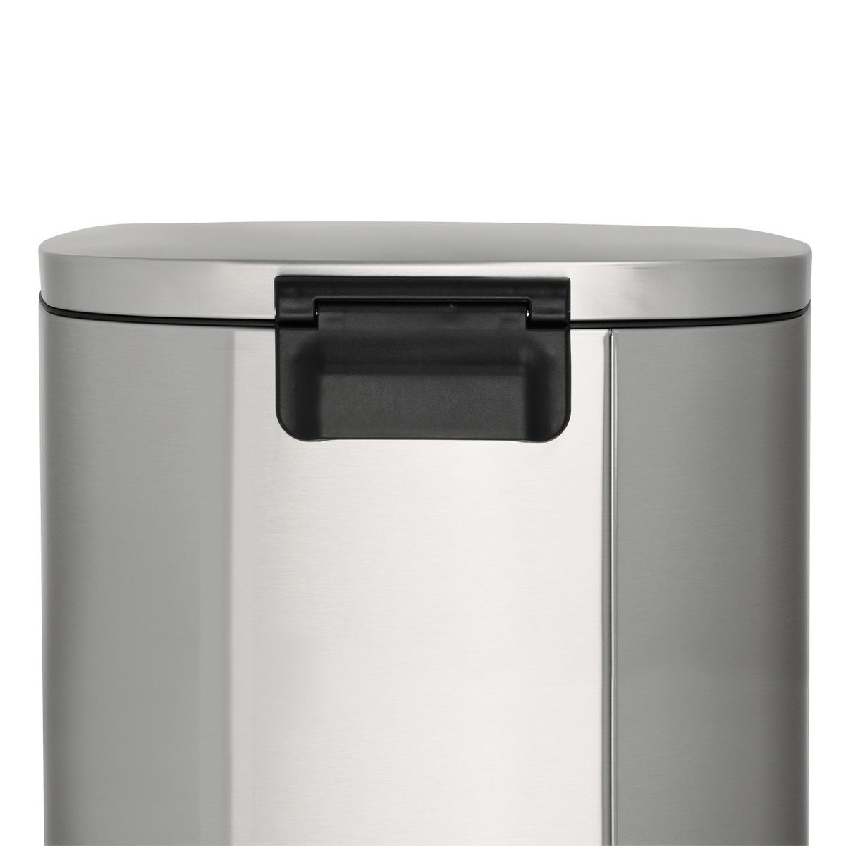 MÜLLEIMER TQ50 Silber - Silberfarben, Metall (43/65/37cm) - SVITA
