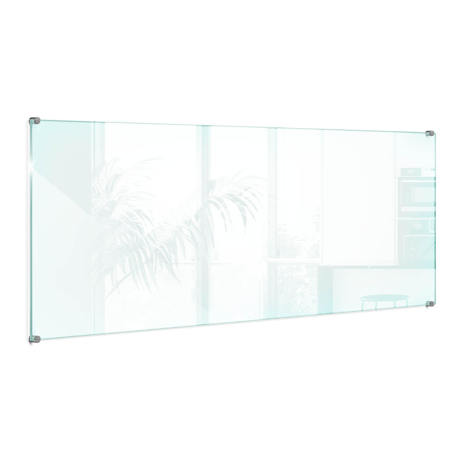 Tulup Küchenrückwand Transparent 125x50x0.4 cm