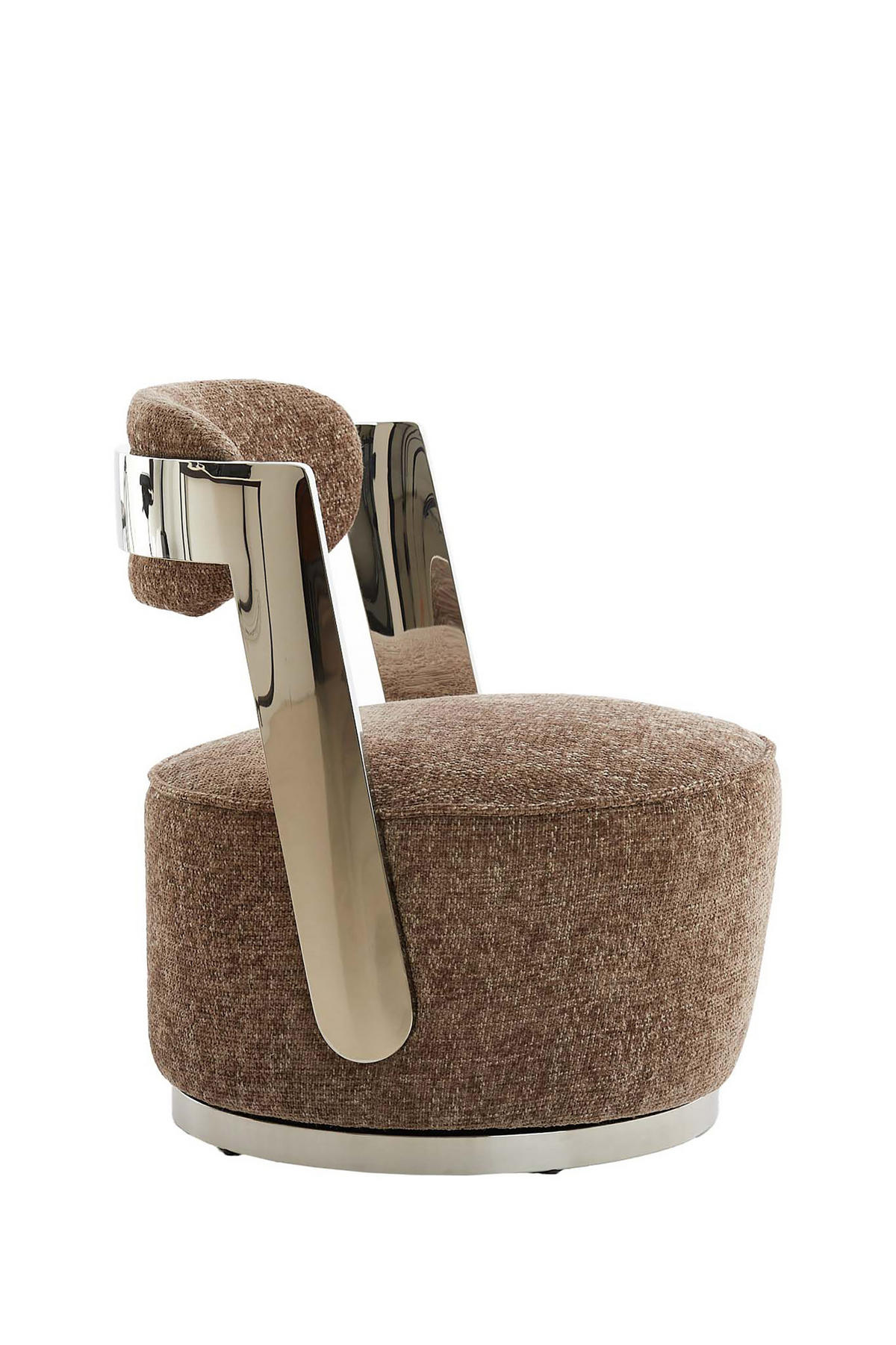 SESSEL Kemena Grau 68/65/77 cm - Grau, Textil (68/77/65cm) - Light & Living