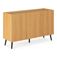 SIDEBOARD Siren 3 türen Eichenfarbe - Honigeiche, Holzwerkstoff (120/76/40cm)