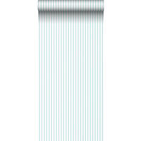 TAPETE Streifen 53 cm x 10 m - Blau, Papier (53/0.1cm) - Sanders & Sanders