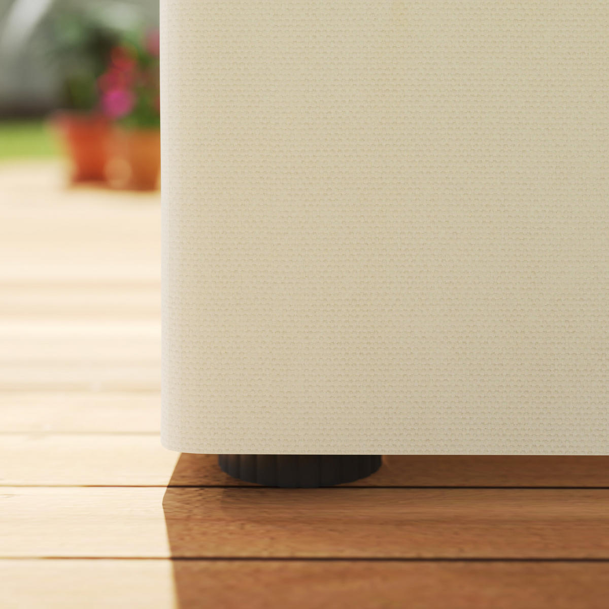 PAVILLON-SEITENWÄNDE, 4 Seitenwand-Paneele für Gartenpavillon, mit Reißverschluss, 3 x 3 m Pavillon, Cremeweiß - Creme, Textil (302/205/1cm)