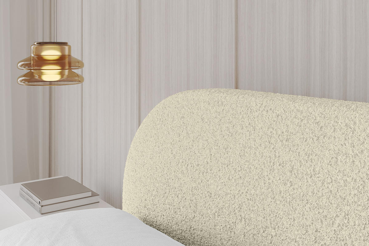 POLSTERBETT mit Bettkasten und Lattenrost, Bett mit Matratze H3/H4 - TIVON-V1 120x200 Beige - Taupe, Holzwerkstoff/Textil (120/200cm) - ALTDECOR
