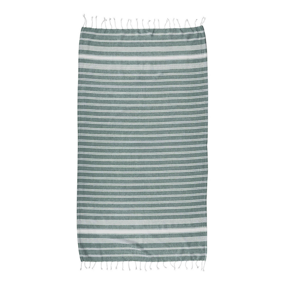 HAMAMTUCH Surfside - Dunkelgrün, Textil (90/170cm) - Butlers