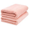 SAUNATUCH, 2er-Set, 70x200 cm, 100% Baumwolle, Rosa - Orange, Textil (70/200cm) - Zollner