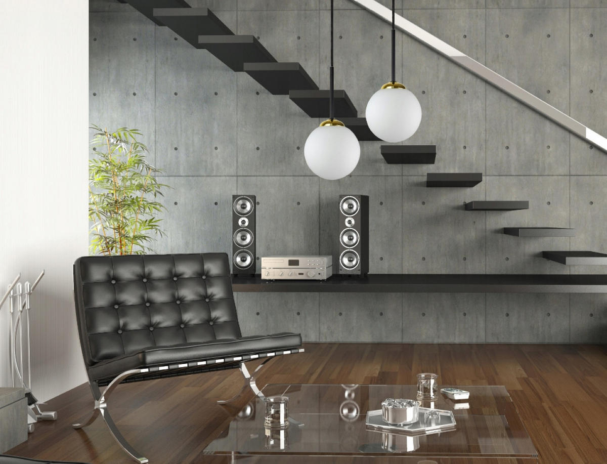 PENDELLEUCHTE Milano Glas - Goldfarben/Schwarz, Glas/Metall (30/30/90cm) - kiki design